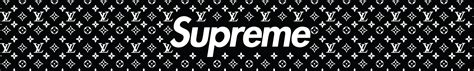 supreme louis vuitton banner|louis vuitton letterhead.